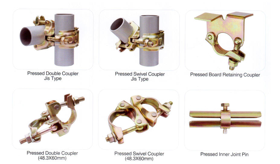 BS1139 ont forgé les colliers de serrage pressés de coupleur d'échafaudage